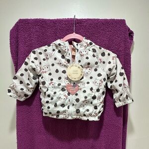 Sweet Storm Pink and White Jacket